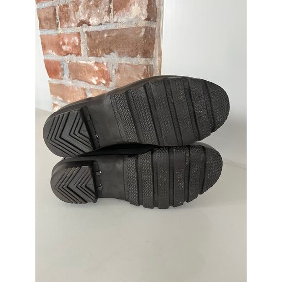 Hunter Original Lace Up Rain Boots‎ Gray Women’s Size UK 5/US 7 - Picture 5 of 9